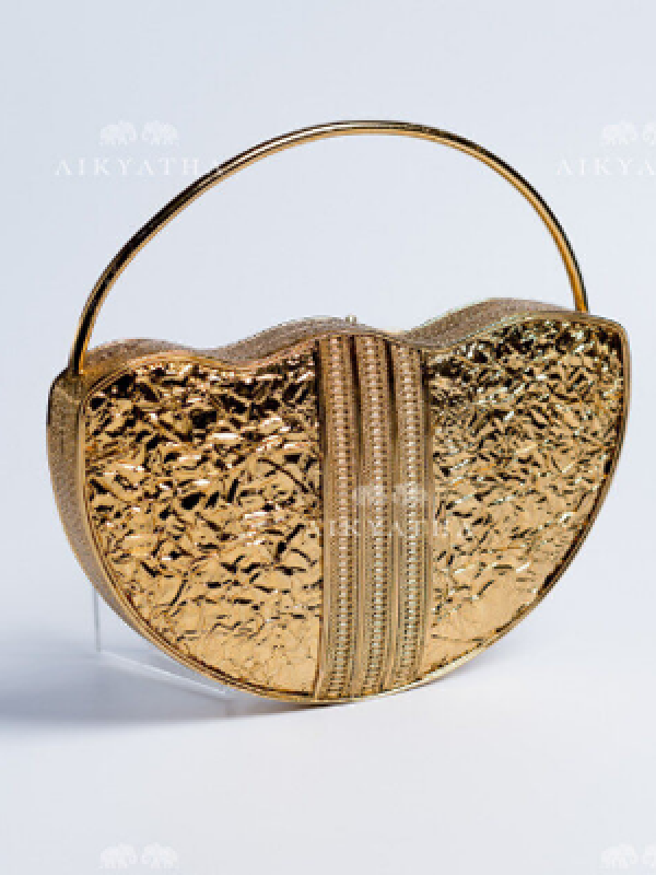 Aikyatha Gold Stone Clutch - 0033N600190160