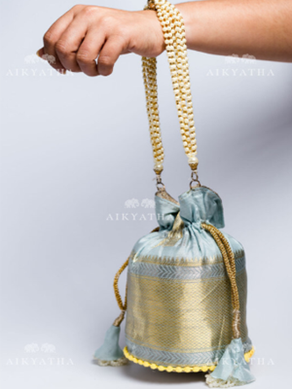 Aikyatha Silk Potli - 0029N600543006