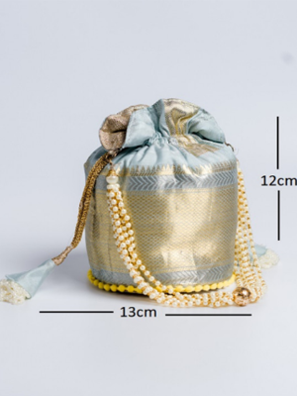 Aikyatha Silk Potli - 0029N600543006