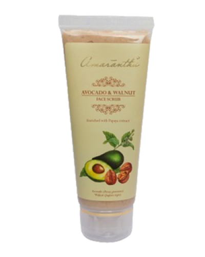 Amarantha Avocado & Walnut Face Scrub