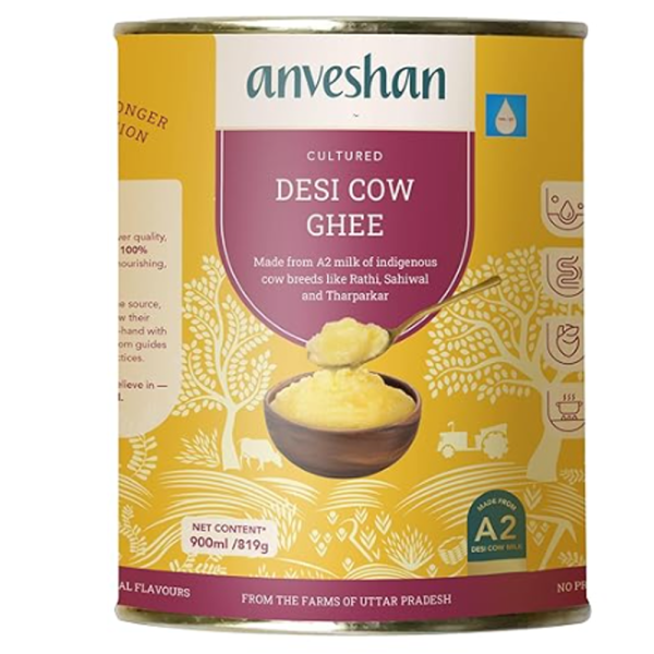 Anveshan A2 Cultured Desi Cow Ghee