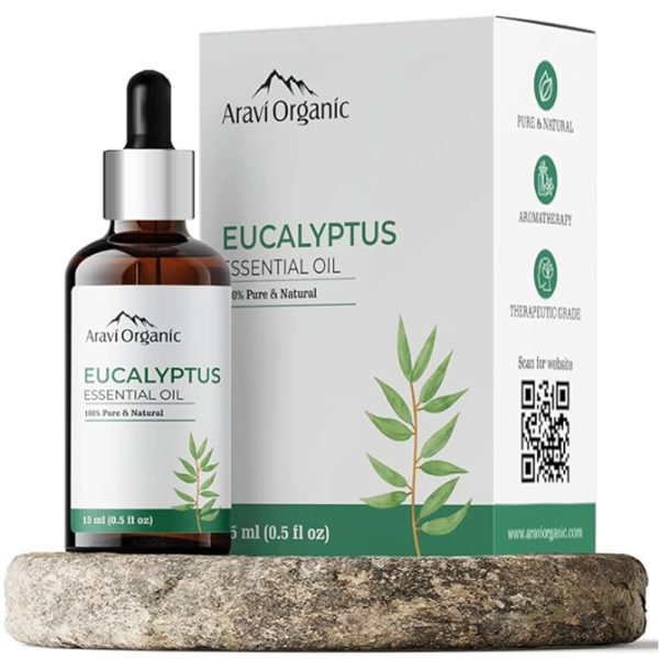 Aravi Organic Eucalyptus Essential Oil