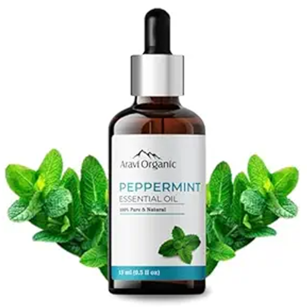 Aravi Organic Peppermint Essential Oil