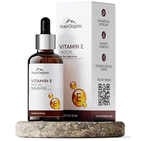 Aravi Organic Vitamin E Oil For Face
