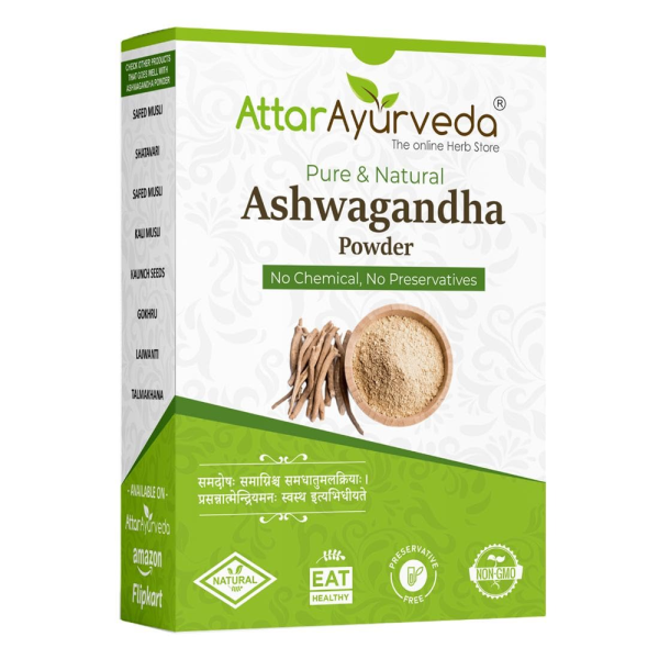 Attar Ayurveda Ashwagandha powder (250g)