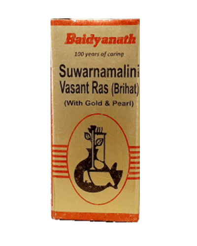 Baidyanath Suvarna Malini Vasant Ras(Brihat)