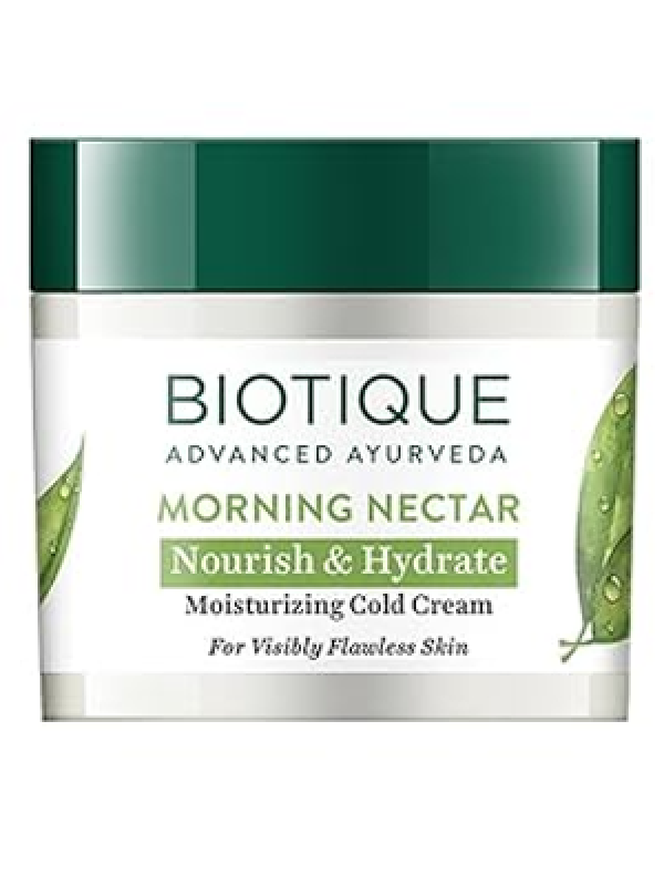 Biotique Bio Morning Nectar Visibly Flawless Moisturizing Cream, 175g