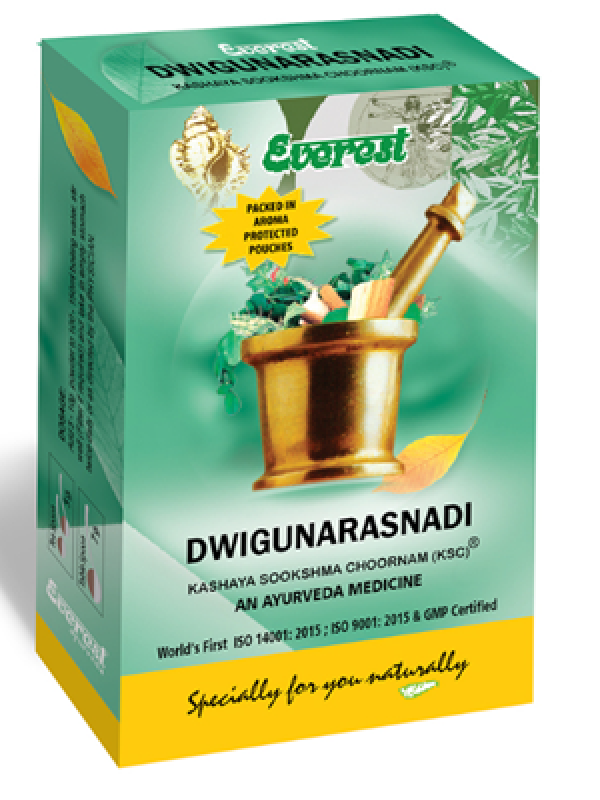 Everest Dwigunarasnadi(Rasnadwigunabhagasya..) Kashaya Sookshma Churna