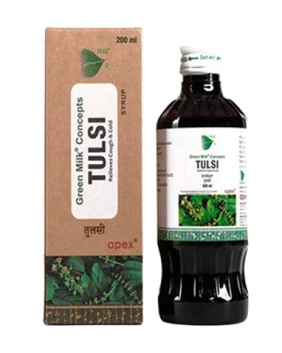 Green Milk Tulsi Syrup