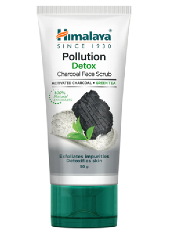 Himalaya Pollution Detox Charcoal Face Scrub
