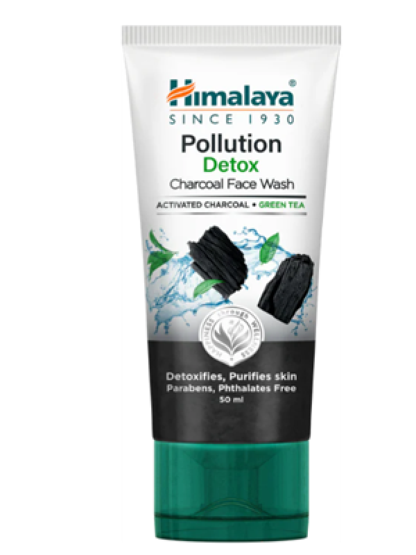 Himalaya Pollution Detox Charcoal Face Wash