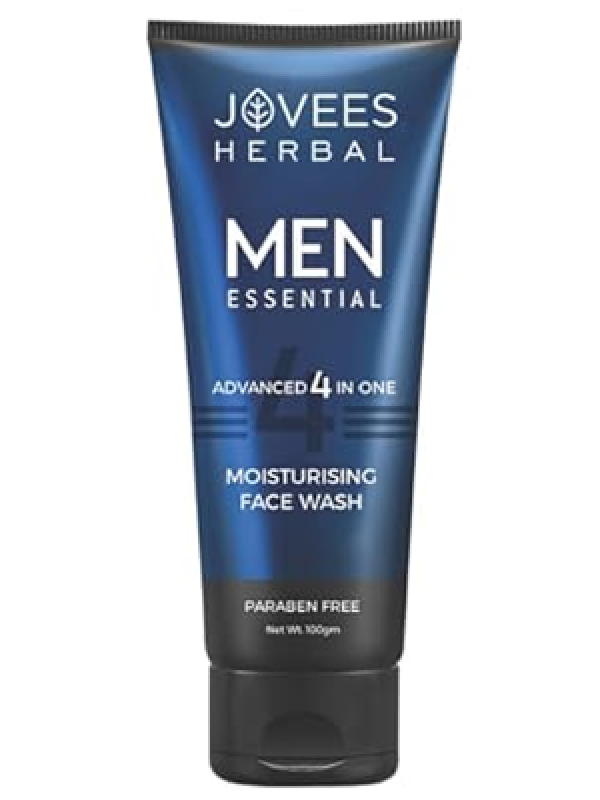 Jovees Herbal Men's Essential Advanced 4 in 1 Moisturizing Face Wash