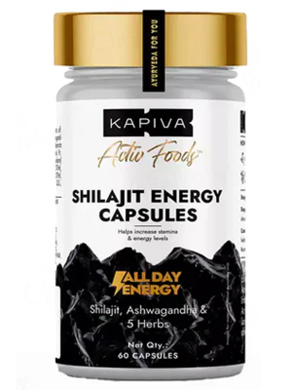 Kapiva Shilajit Energy Capsules