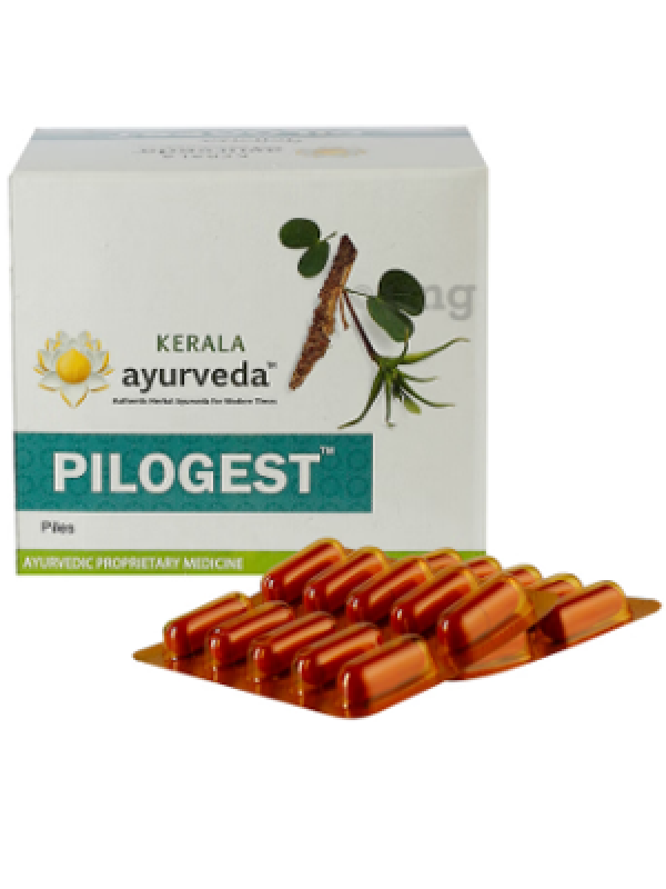 Kerala Ayurveda  Pilogest Capsule