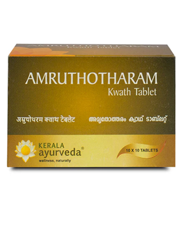 Kerala Ayurveda Amruthotharam Kwath Tablet