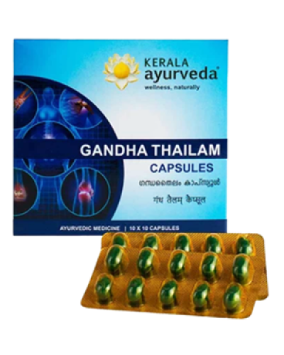 ﻿Kerala Ayurveda Gandha Thailam Capsule