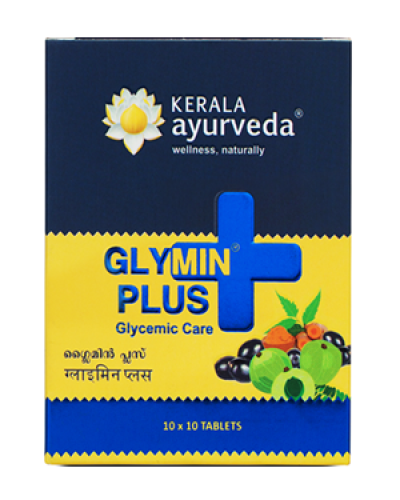 ﻿Kerala Ayurveda Glymin Plus Tablet