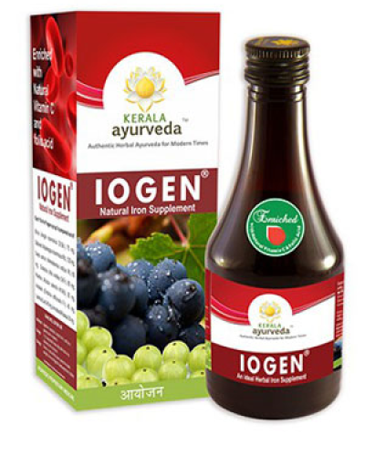 ﻿Kerala Ayurveda Iogen Syrup