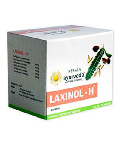 ﻿Kerala Ayurveda Laxinol-H Capsule