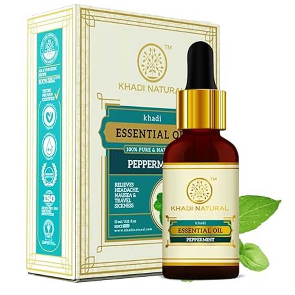 Khadi Natural Herbal Peppermint Essential Oil