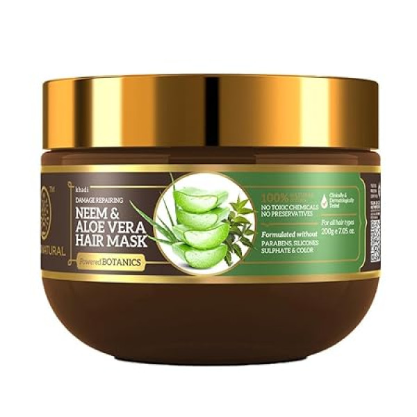Khadi Natural Neem & Aloe Vera Hair Mask
