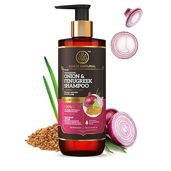 Khadi Natural Onion & Fenugreek Shampoo