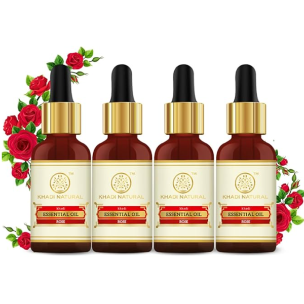 Khadi Natural Rose Essential Oil
