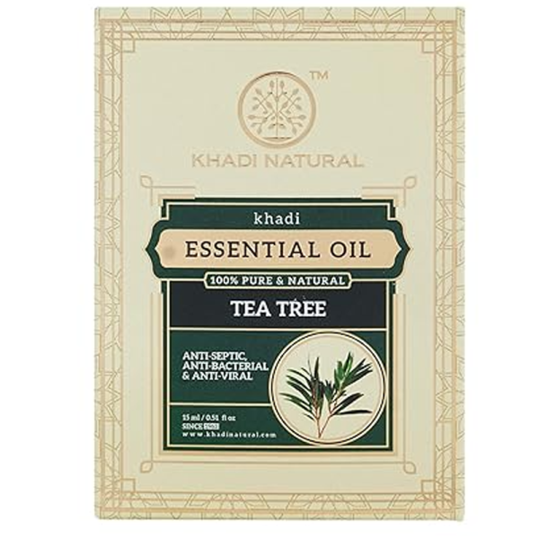 Khadi Natural Tea-Tree Herbal Essential Oil