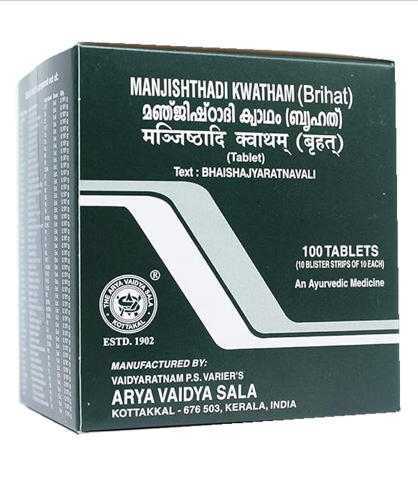 Kottakkal Manjishtadi Kwatham Tablets