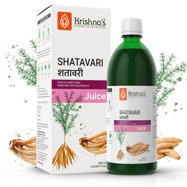 Krishna's Herbal & Ayurveda Shatavari Juice