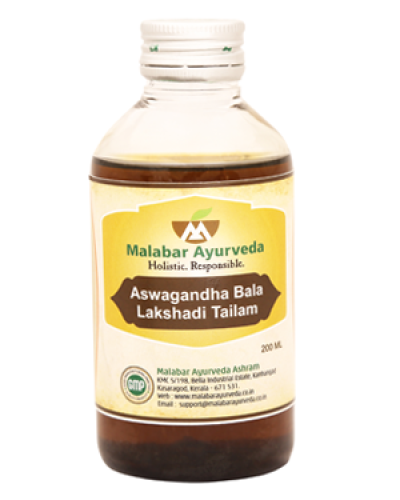 Malabar Aswagandha Bala Lakshadi Tailam