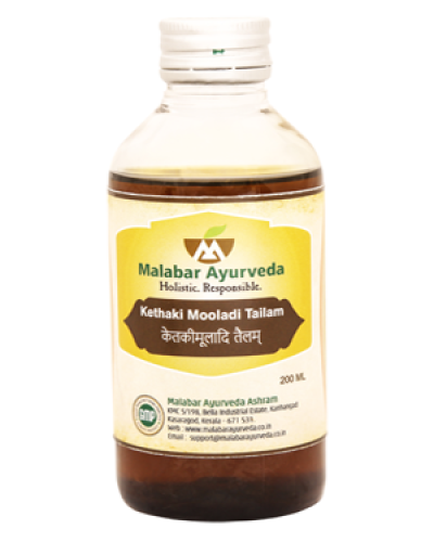 Malabar Kethaki Mooladi Tailam