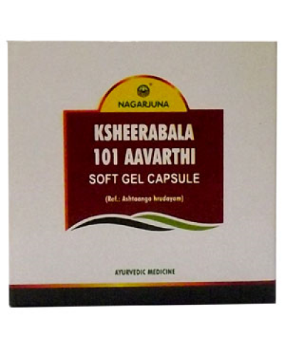 Nagarjuna Ksheerabala 101 Avarthi Soft Gel Capsule
