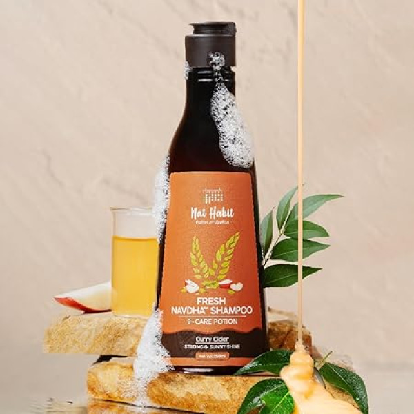 Nat Habit Curry Cider Navdha Shampoo