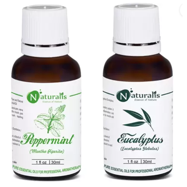 Naturalis Peppermint & Eucalyptus Essential Oil