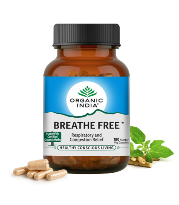 Organic India Breathe Free Capsules