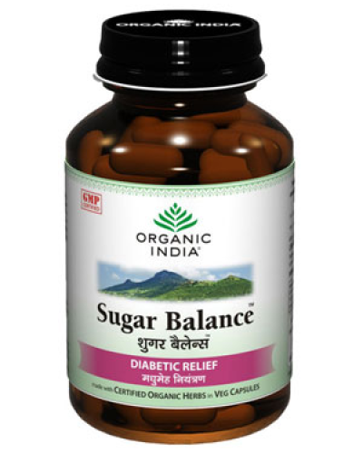 Organic India Sugar Balance Capsules