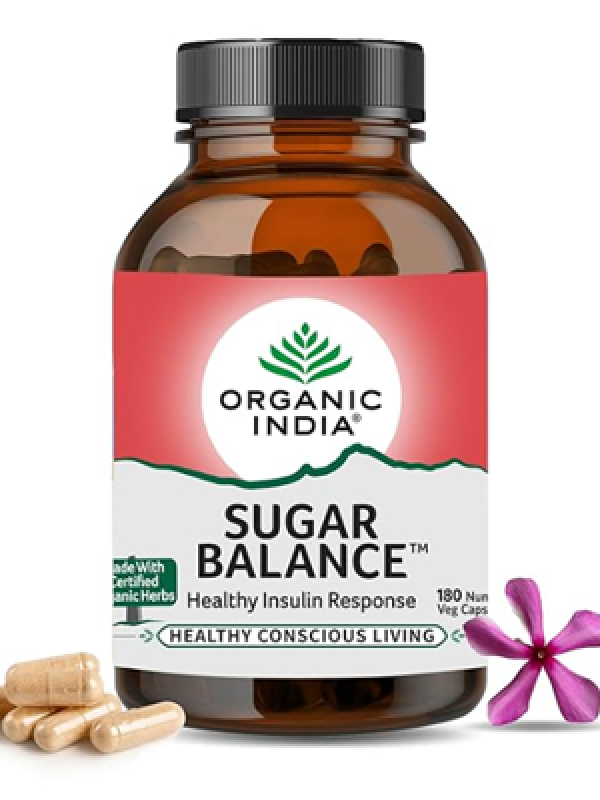Organic India Sugar Balance Capsules