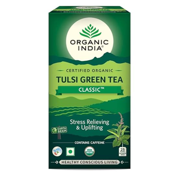 Organic India Tulsi Green Tea Classic