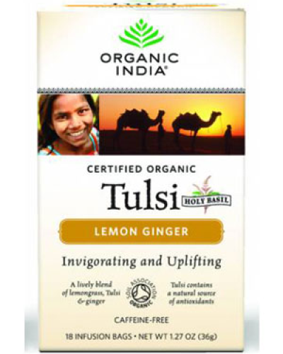 Organic India Tulsi Lemon Ginger