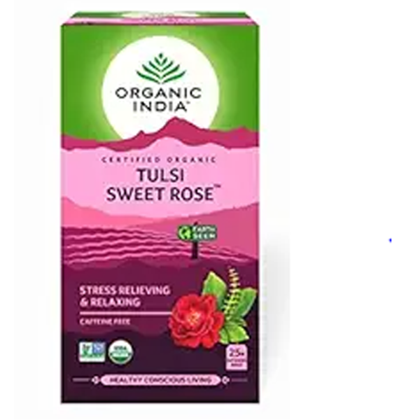 Organic India Tulsi Sweet Rose