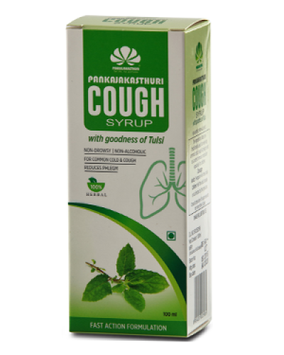 Pankajakasthuri Cough Syrup With Tulsi