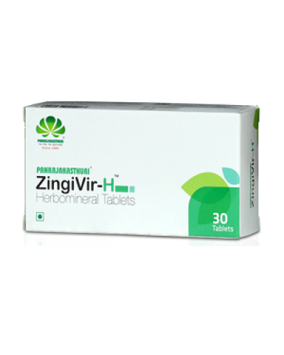 Pankajakasthuri ZingiVir-H Tablets