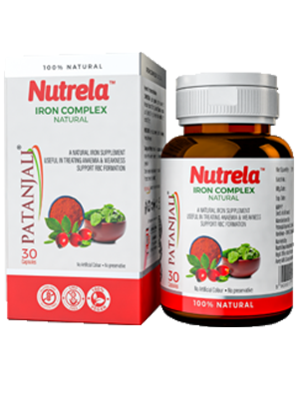 Patanjali Nutrela Iron Complex Natural