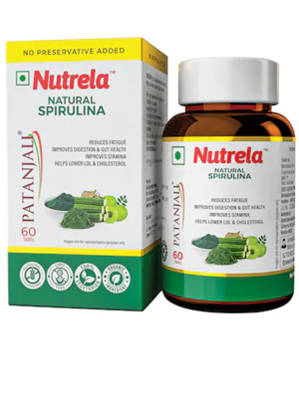Patanjali Nutrela Natural Spirulina