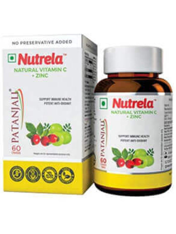 Patanjali Nutrela Vitamin C + Zinc
