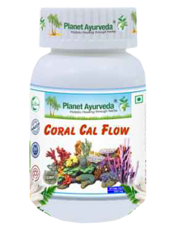 Planet Ayurveda Coral Cal Flow Capsule