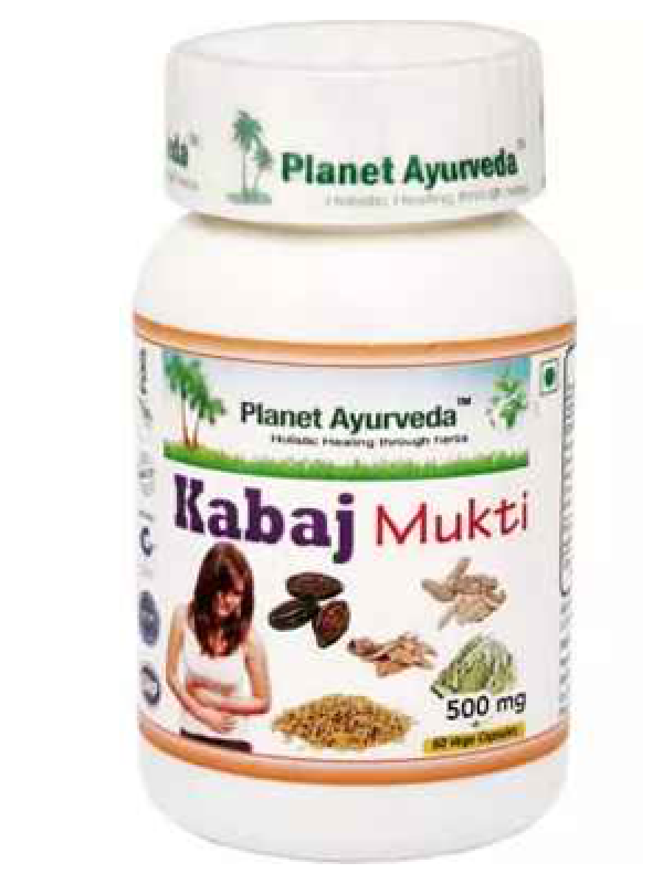 Planet Ayurveda Kabaj Mukti Capsule