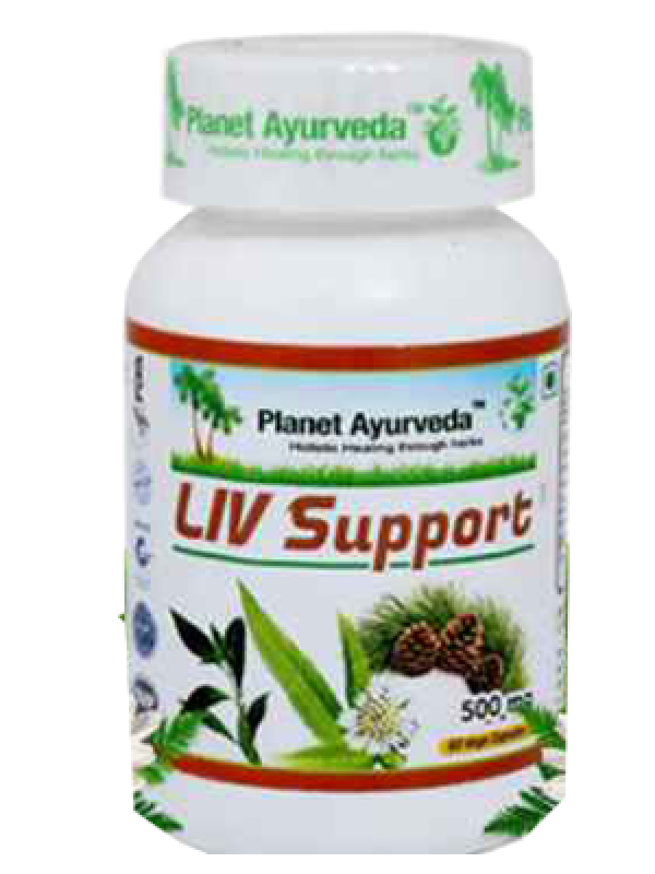 Planet Ayurveda Liv Support Vege Capsule