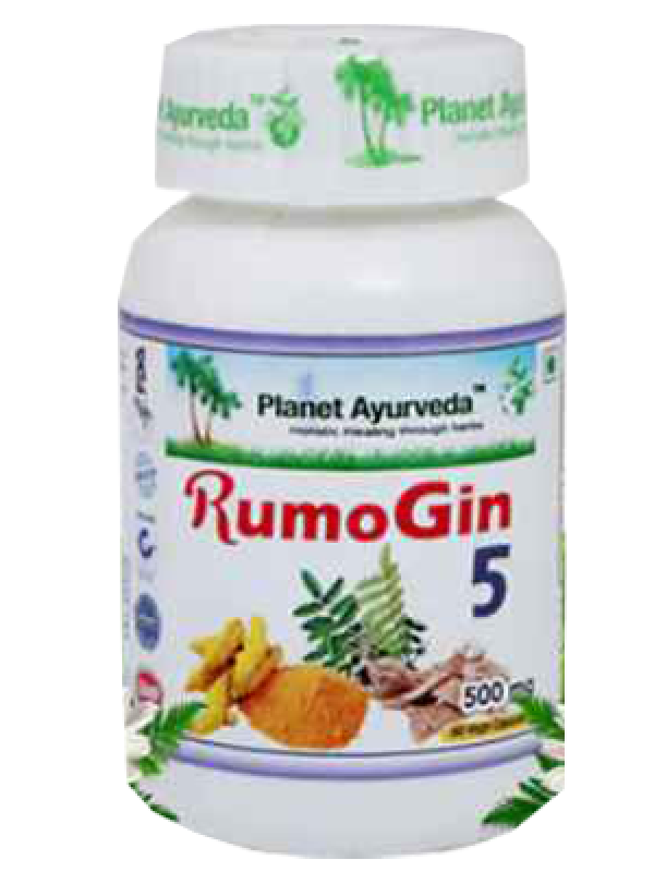 Planet Ayurveda RumoGin 5  Capsule
